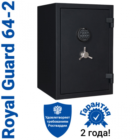 Сейф с биометрическим замком Royal Guard 64-2 LUX